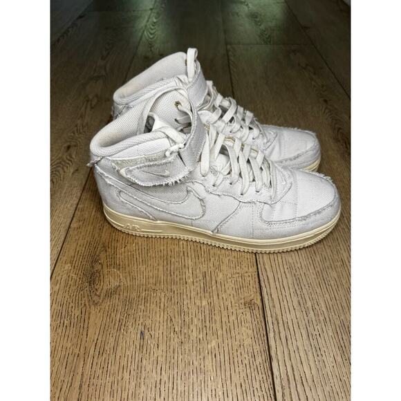 NIKE Air Force 1 '07 Mid Lx Summit White Size 9.5W - Picture 4 of 6